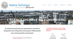 Desktop Screenshot of fundraising.publicis-technology.com